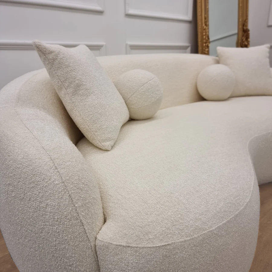 The Wave Bouble Sofa - Ivory