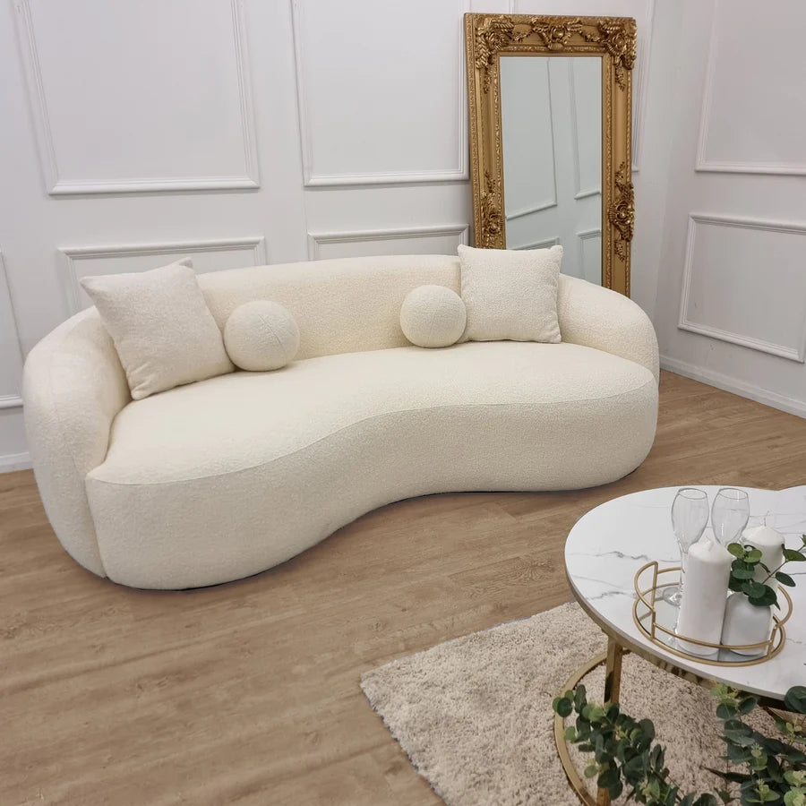 The Wave Bouble Sofa - Ivory